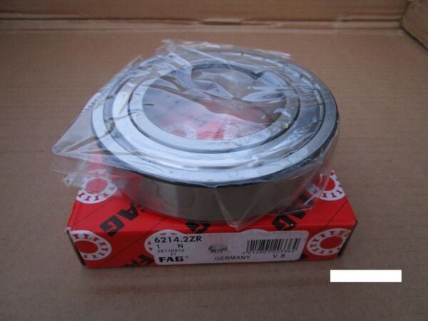 Fag 6214-2ZR Single Row Ball Bearing(SKF 2Z, NSK ZZ,NTN,Timken/Fafnir 214KDD)