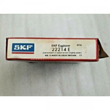 SKF 22214 E EXPLORER Spherical Roller Bearing 70x125x31