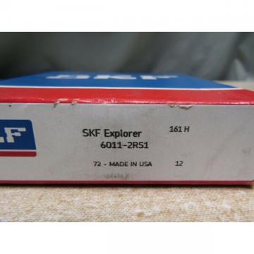 SKF 6011- 2RS 55x90x18 (mm) Rubber Sealed Bearing 